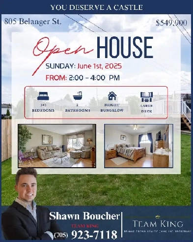 ❗OPEN HOUSE ALERT❗ 805 Belanger-Azilda Image# 1