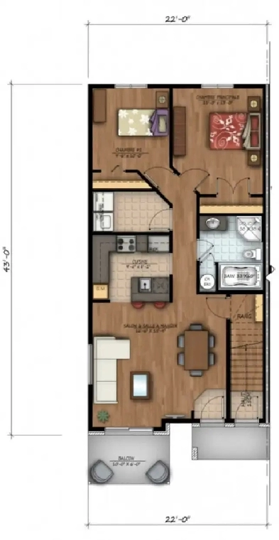 Appartement 4 1/2 Image# 3