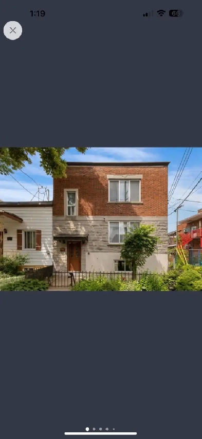 3 bright bedrooms, 1 sunny living room, sunroom near Angrignon Image# 3