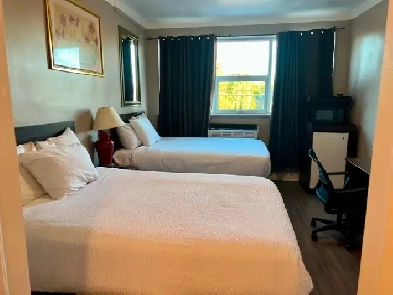 Motel Room available for weekly rate of only $ 500 only. Image# 3