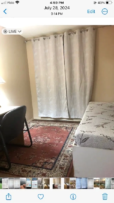 Room for rent in Oakville near Sheridan Image# 1