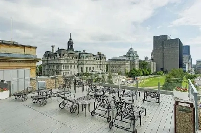 Grand 3 1/2 meublé (800pc), calme, ensoleillé  avec vue Image# 10