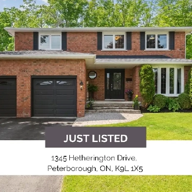 JUST LISTED - 1345 HETHERINGTON DRIVE, PETERBOROUGH, ON, K9L 1X5 Image# 9