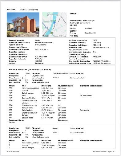 Duplex 12089-12091 Ave L’Archeveque, Montréal-Nord Image# 10