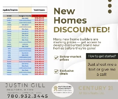 Brand New Homes at Discount Prices! Image# 1