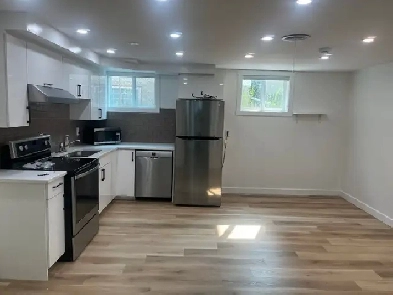2 bed Basment for rent renovated $1450 utility Image# 6