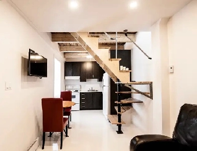 Super Loft  tout compris meublé et équipé centre ville Image# 2