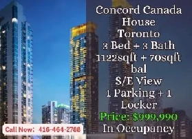 Canada House | 3 Bed 3 Bath | 1122 SQFT   Balcony | Under 1M! Image# 1