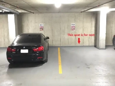 Downtown heated garage parking lot near McGill Image# 1