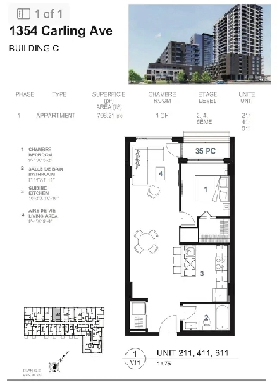Sublease 1 Bedroom Apartment 706 SqFt Image# 7