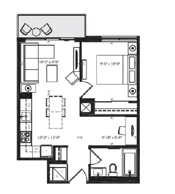 1 Bed & Bath Condo – Near Transit | Access Toronto & Mississauga Image# 16