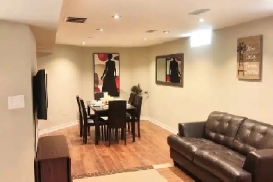 Thornhill, Furnished 2 bedroom Basement Apt. New Kitchen, More Image# 5