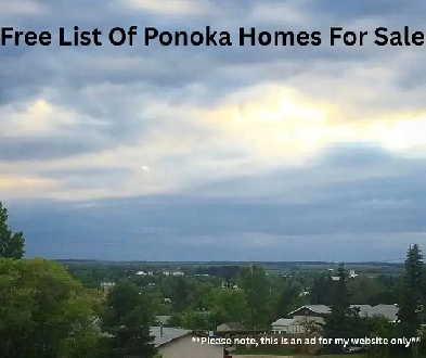 FREE LIST OF PONOKA HOMES FOR SALE Image# 1