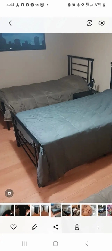 ODSP AND OW ACCEPTED sharing room with roomate available now Image# 6