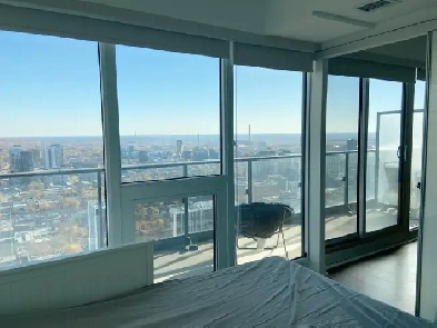 Two bedroom furnished condo Downtown Toronto highfloow with view Image# 8
