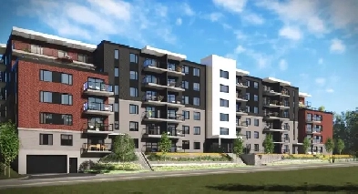 4 1/2 Charlesbourg – ascenseur- jardin sur le toit – juillet Image# 4