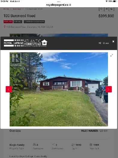 Brick Bungalow in Newfoundland For Sale ,$ 399,000 Image# 28