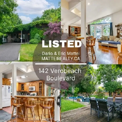 142 VEROBEACH BOULEVARD - DETACHED TORONTO HOME - W12204355 Image# 1