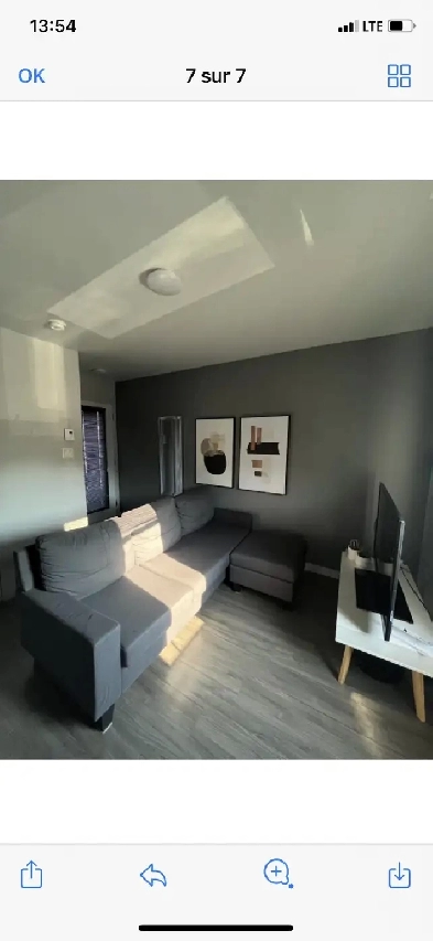 Logement à louer 2 /1/2 Image# 3