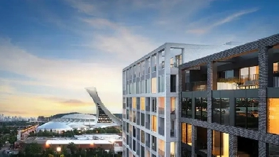 Condo Penthouse neuf près du stade olympique Image# 1