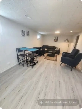1 Bed 1 Bath/Fairview mall/private/ Furnished Basement Image# 5