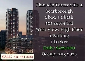 Scarborough Condo | 1 Bed   Parking   Locker | $429,000 Image# 1