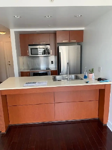 One bed   Den condo 4 rent Downtown Vancouver Call (403)808-3008 Image# 2