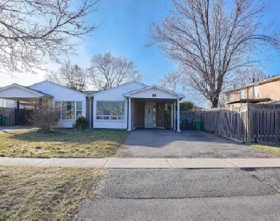 4BR 2WR Semi-Detached in Brampton near Queen St E & Glane vale b Image# 1