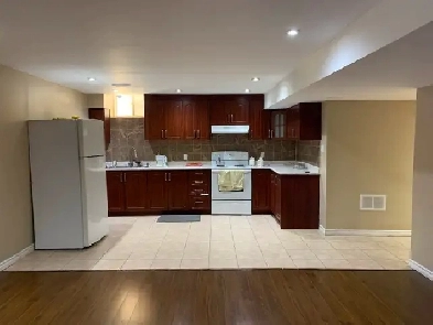 One bedroom basement w/separate entrance available from July 1st Image# 1