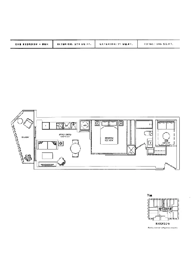 Modern 1 1 Condo for Rent in Midtown Toronto Image# 1