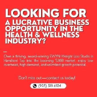 Profitable EWYN Weight Loss Studio in Hamilton. Image# 1