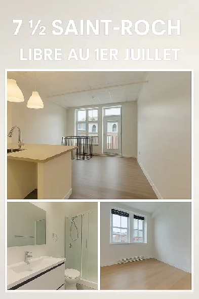 Cessation de bail – Grand 7 ½ sur 2 étages – Libre 1er Juillet Image# 4