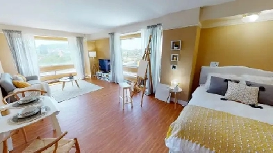Appartement 2 ½ à louer centre-ville de Montréal - repas inclus Image# 15