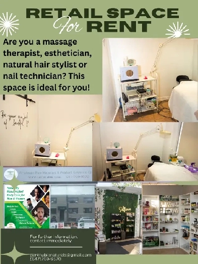 Private room for rent inside a natural product store Image# 3