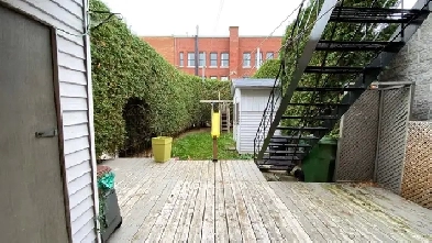 Beau 5 1/2 rénové avec jardin et stockage Image# 7