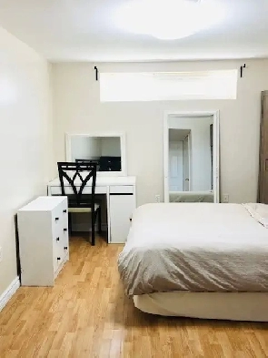 $800 Large Furnished Single Room – 5 Min Walk to Kennedy subway Image# 1
