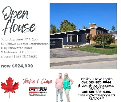 Open House 60 Ottawa Ave Southampton Saturday June 14, 1-3pm! Image# 1