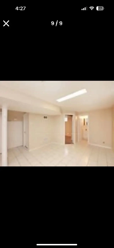 Basement for rent Image# 1