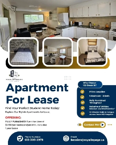6 Bed Student Rental-FULLY FURNISHED Image# 8