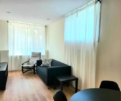 Furnished 2 bed 1 bath apartment, bright, quiet, near downtown Image# 1