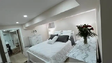 Luxury Furnished One-Bedroom Basement Apartment in High Park. Image# 1