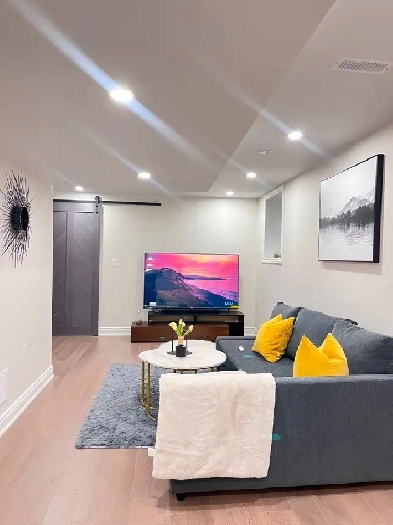 Furnished 2-Bedroom Basement Apt in Brampton East Image# 1
