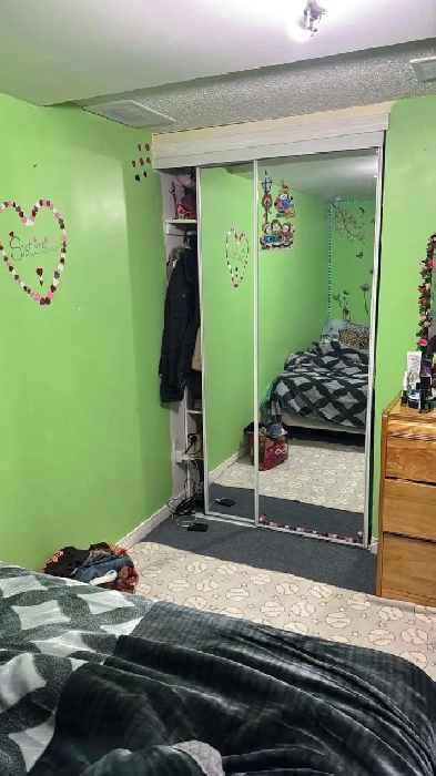 Fully furnished basement room for Girls only. Malton Image# 1