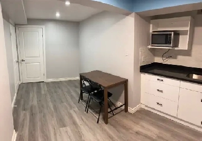 one big room with private kitchen & bathroom in the basement Image# 1