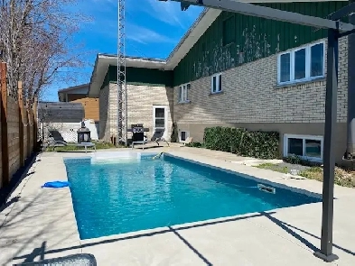 Maison pour grande famille 6 chambres, garage et piscine creusée Image# 10