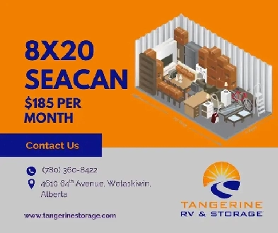 8 x 20 Seacan Storage - $185/month Image# 1