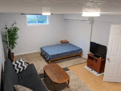 Furnished 2 Bedroom Basement Rental - All Inclusive Image# 1