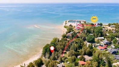 LAKEFRONT for sale - Point Clark! Lighthouse 2 minute walk! Image# 9