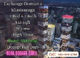 ️ Exchange District 2 | 1 Bed | West View | $419,990 Image# 1