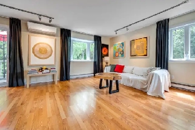 5 ½ rénové à louer avec garage, terrasses et 3 chambres Image# 1
